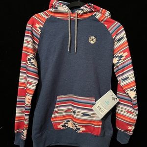Womens Western Hooey Hoodie Size Small